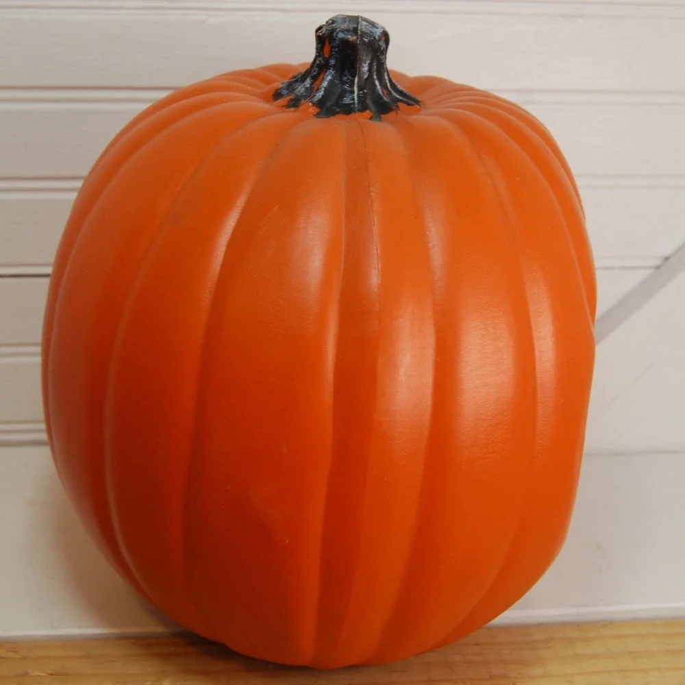 Vintage Halloween decor Pumpkin Grave Motion Sensor Light up Noise‎ making Gemmy